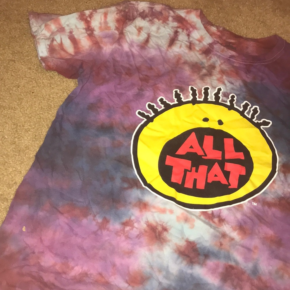 ALL THAT tie dye graphic tee